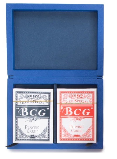 Emma Playing Card Box - Blue main image